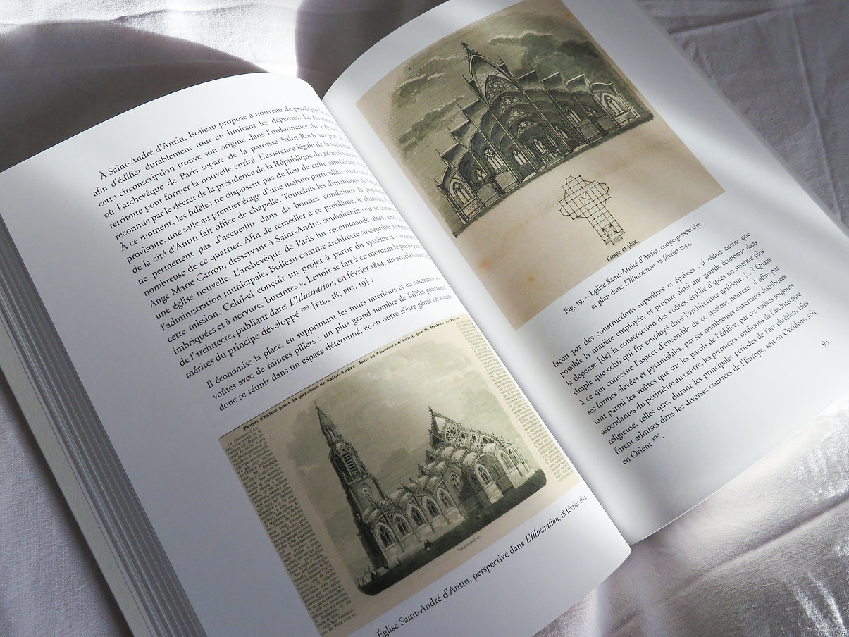 {Imiter, Inventer : Les cathédrales de Louis-Auguste Boileau (1812-1896)}, Laurent Koetz, Paris, Les Éditions des Cendres, 2023.